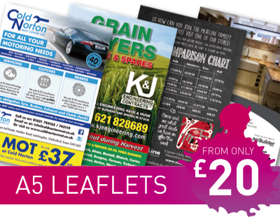 XLR8 Leaflets Offer