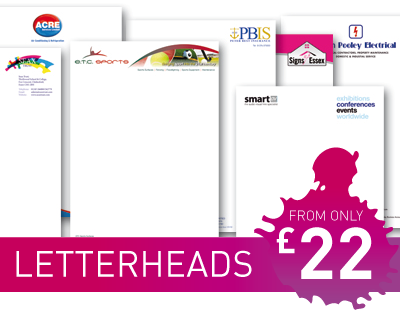 XLR8 Letterheads